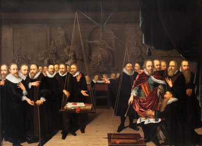 Allegory of the Theological Dispute Between the Arminianists and Their Opponents by Abraham van der Eyk